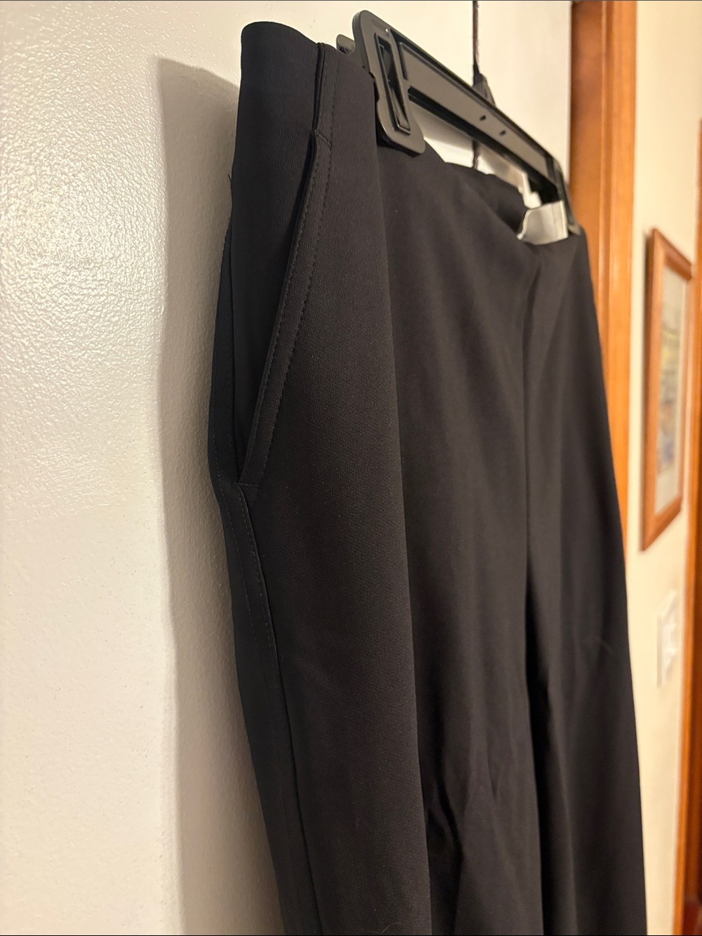 Joie Black Dress Pants - Straight Leg - Picture 3 of 6